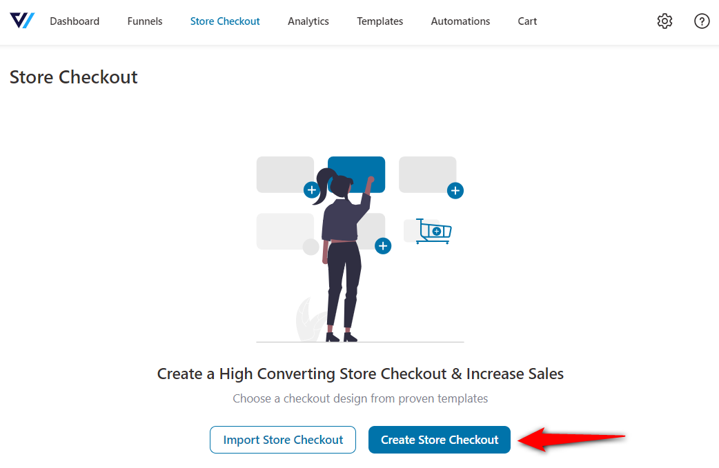 create store checkout