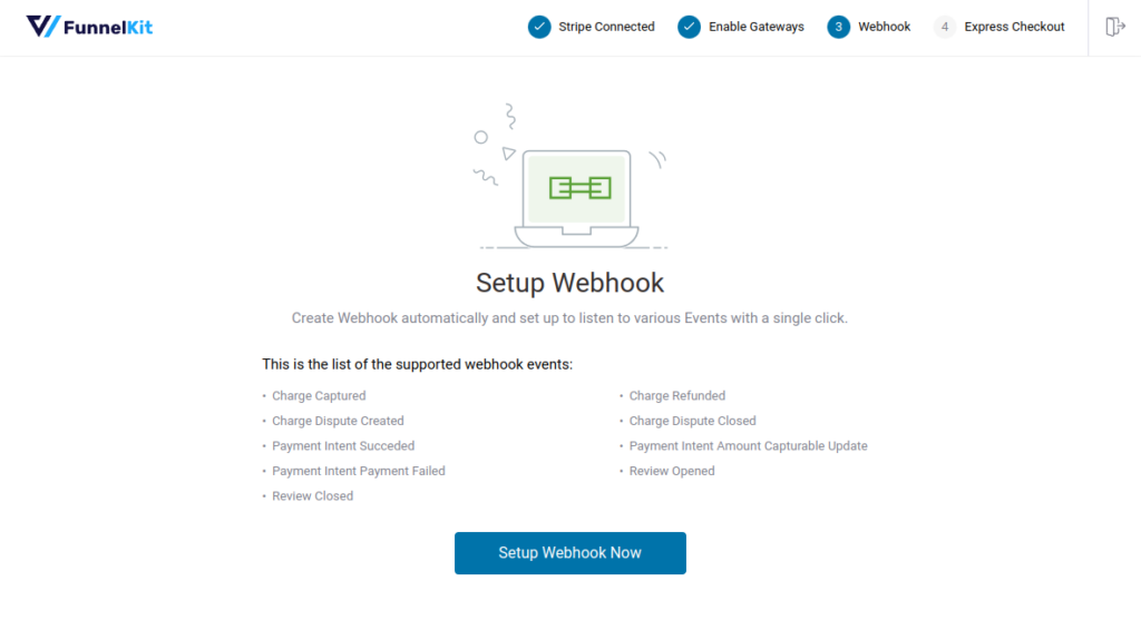 Setup webhook